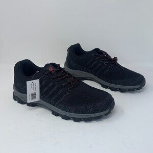 Xray Footwear Rick‎ XRW2495 Sneakers Men's 10.5 Black Knit Athletic Shoes 8130